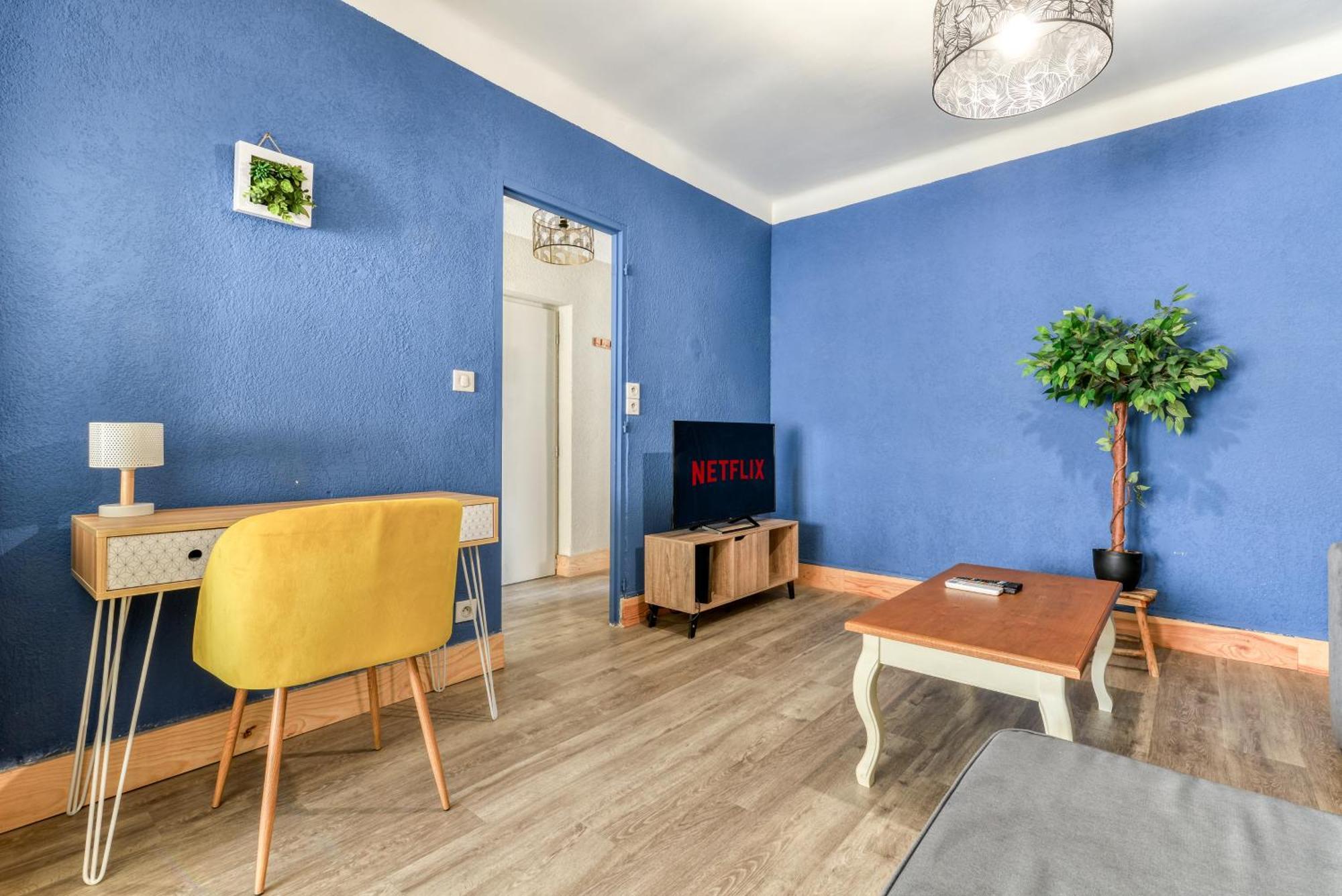 شقة L'Arche De La Cite Avec Netflix Fibre Et Clim قرقشونه المظهر الخارجي الصورة